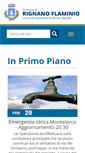 Mobile Screenshot of comune.rignanoflaminio.rm.it